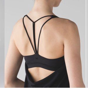 Black Lululemon Trinity Tank, Size 4